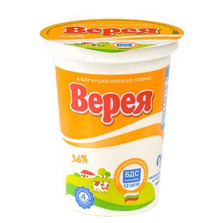 Верея Кисело мляко 3,6% БДС 400g \ 00402500