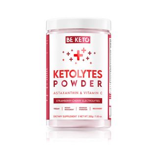 Pudra Electroliti Keto – Capsuna si Cires 200g