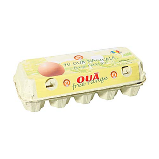 Oua Free Range M Cas. Cod 1 10 Buc