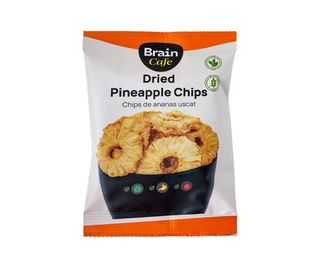 BRAIN CAFE Chipsuri de ananas deshidratat 50g