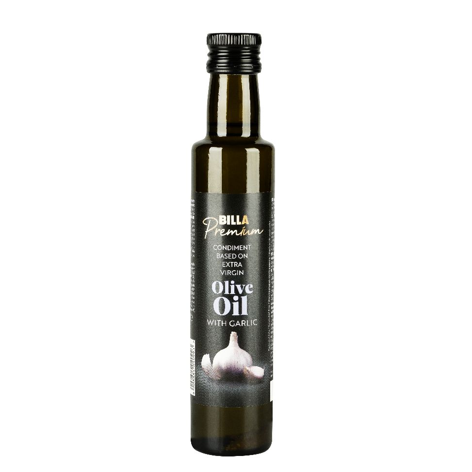BILLA Premium Дресинг маслиново масло с чесън