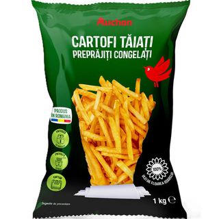 Cartofi preprajiti Auchan, 1 kg