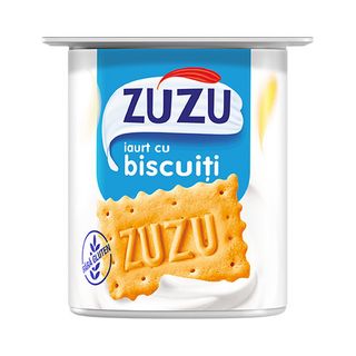 Z ZUZU IAURT CU BISCUITI 2,5% 125G