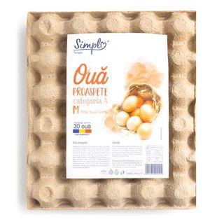 Oua rosii Simpl categoria A, cod 2, 30 bucati
