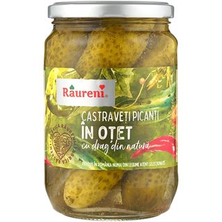Raureni, Castraveti picanti in otet 680g (ID 18784)