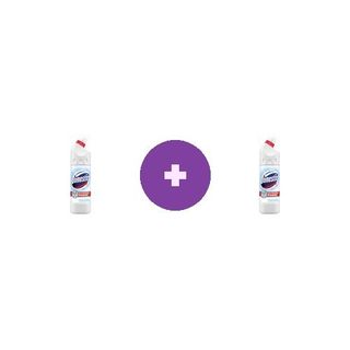 Dezinfectant Inalbitor Domestos Extended Power White Shine 750ML, 2 la pret de 1