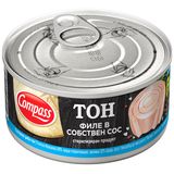 КОМПАС РИБА ТОН 160Г ФИЛЕ В СОБСТВЕН СОС