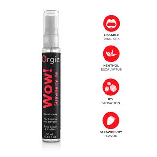 Wow Blowjob Spray Strawberry Ice 10ml LUX19181