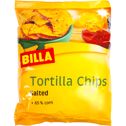 BILLA Тортила чипс сол