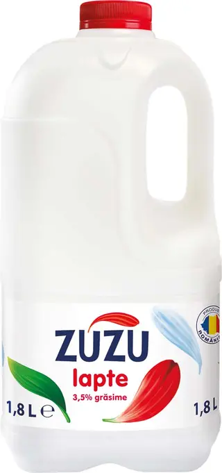 Lapte de consum integral 3.5% grasime Zuzu 1.8 l