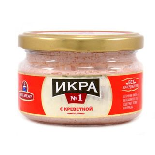 САНТА БРЕМОР Icre de capelin cu crevete 180g
