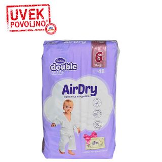 Violeta double care pelene veličine 6 16+KG 48/1