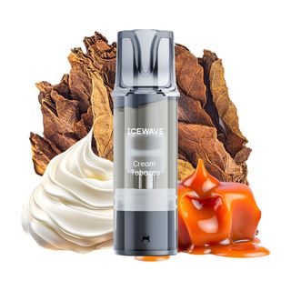 Cartus IceWave E1 Pod Cream Tobacco 2ml 20mg [1 Bucata]
