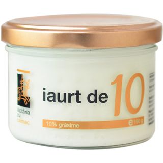 Laptaria cu caimac, Iaurt 10% grasime 190g (ID 31278)