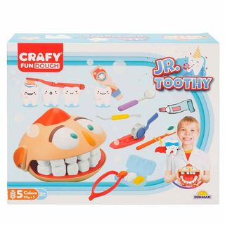 Set de joaca si modelare Crafy Doctorul Maseluta Jr