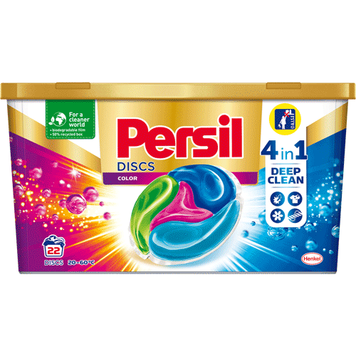 Persil Discs Color Концентриран препарат за пране на дози