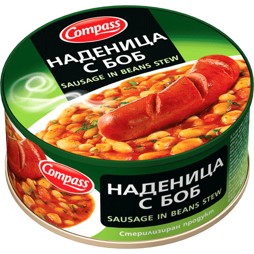 Compass Наденица с боб