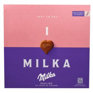 Milka, Praline cu crema de capsune 110g (ID 81410)
