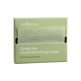 Hirtii matifiante cu ceai verde Viorica rezerva 100 buc