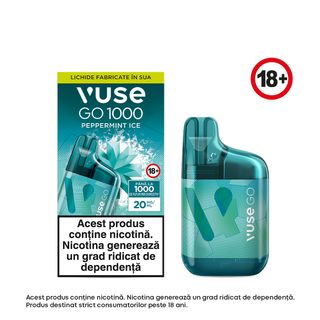 VUSE GO 1000 BOX PEPPERMINT ICE 20MG/ML