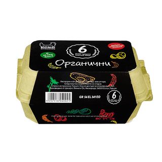 КОКО БИО яйца М 6 бр / 00100302