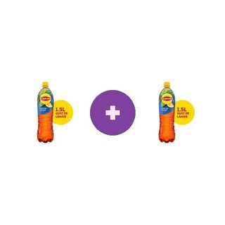 2 X Lipton Ice Tea Lamaie, bautura cu extract de ceai negru si suc de lamaie, pet, 1.5L