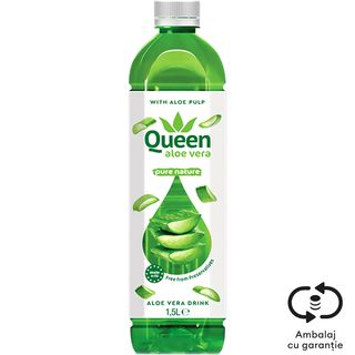 Queen Aloe Vera, Bautura racoritoare cu aloe vera 1.5L (ID 44988)