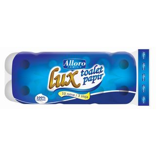 TOALET PAPIR ALLORO LUX  10/1 3SL 062490