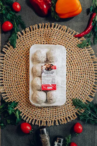 Chiftele cu carne de porc și vită