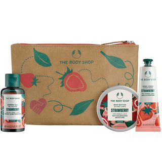 THE BODY SHOP set bag mini strawberry | 5028197420321