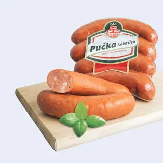 Pučka kobasica 350g.