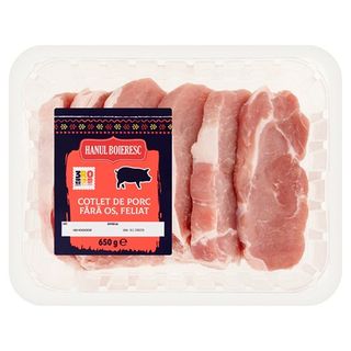 Hanul Boieresc Cotlet de porc feliat fara os 650 g