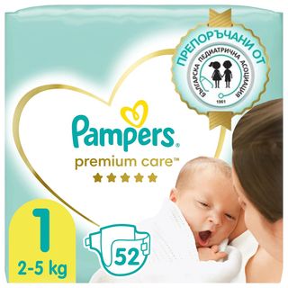 PAMPERS Scutece VP Premium Care New Baby 52buc,  №1