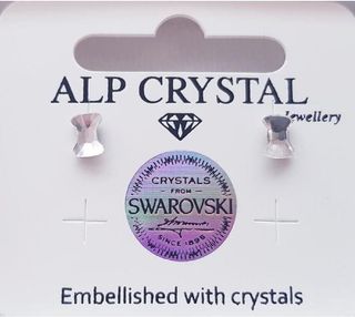 ALP CRYSTAL minđuše mašna EPAP6 CRY | 8592954226954
