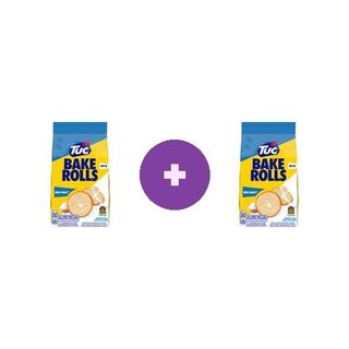 2X Tuc Bake Rolls Cu Sare 80g