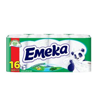 Emeka Mountain Fresh тоалетна хартия 3 пласта 16 БР / 38929457