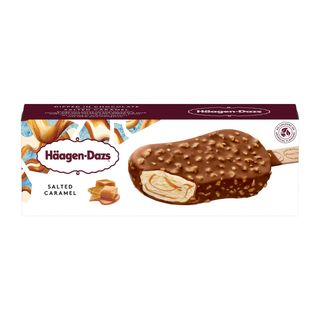 Inghetata pe bat Haagen Dazs cu caramel, 80 ml