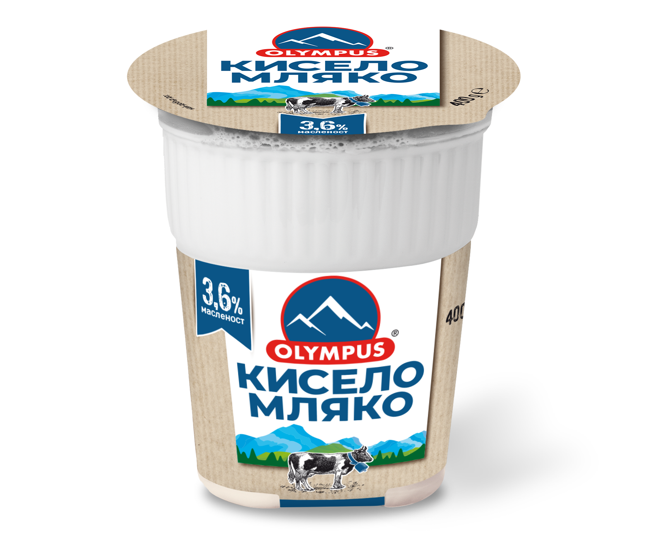 Мляко Кисело Olympus 3.6% 400 Гр