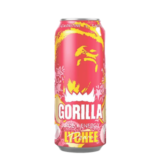 Gorilla Lychee-Pere Energy baut. 0.45L met