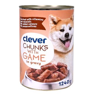 Clever Консерва за кучета с дивеч 1240 ГР / 38952447