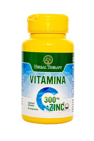 Vitamina C 300 mg + Zinc N60 - comprimate masticabile