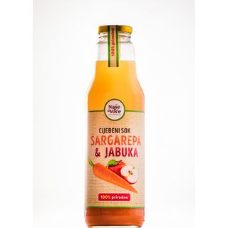 CIJEDJENI SOK SARGAREPA I JABUKA 0.75L NASE VOCE