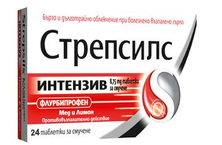 СТРЕПСИЛС ИНТЕНЗИВ ТАБЛ. Х 24