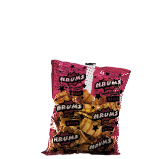 Cipsuri figuri "Hrums" cu gust de bacon 60gr.