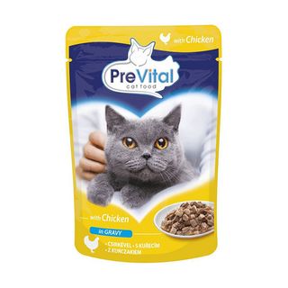 HRANA ZA MACKE - PILETINA U SOSU 100G - PREVITAL 11252149