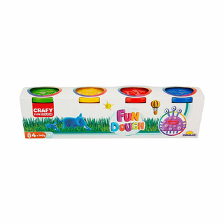 Crafy Fun Set plastilina cu 4 culori