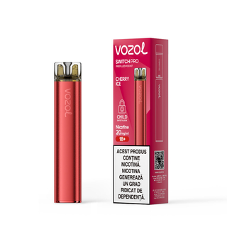 Narghilea Electronica Reincarcabila Switch Pro Cherry Ice | Vozol