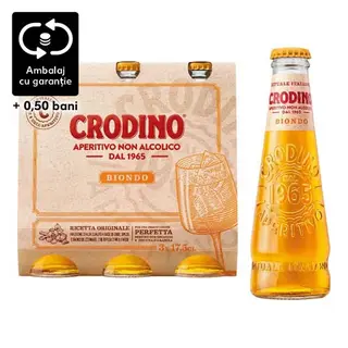 Crodino Băutură Răcoritoare Carbogazoasă 100Ml