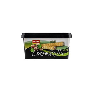 Keks Roleri 250G Cream Rolls Lješnjak