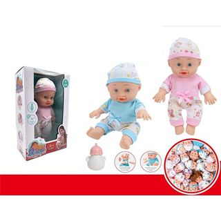 Bebelus cu sunete si biberon